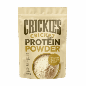 CRICKIES džiovintų svirplių baltymų milteliai