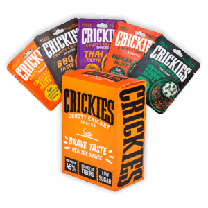 CRICKIES džiovintų svirplių degustacinis rinkinys